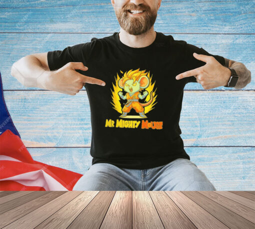 Mr Mighty Mouse Son Goku T-shirt