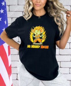 Mr Mighty Mouse Son Goku T-shirt