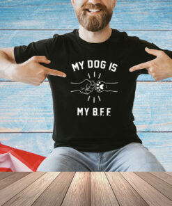 My dog is my B F F T-shirt