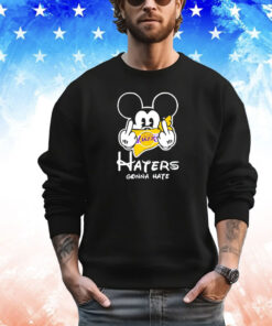 NBA Los Angeles Lakers Mickey Mouse Disney haters gonna hate shirt