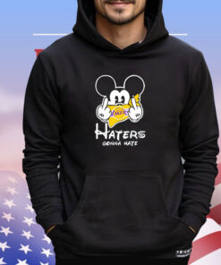 NBA Los Angeles Lakers Mickey Mouse Disney haters gonna hate shirt