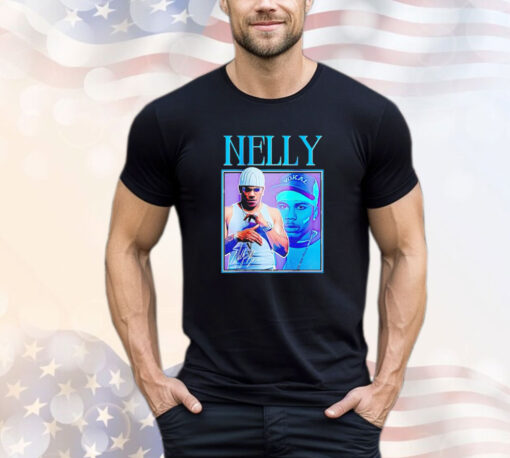 Nelly rapper retro signature shirt