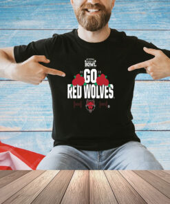 Nice Arkansas State Red Wolves 2023 Camellia Bowl shirt