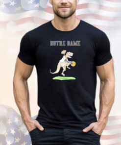 Notre Dame Fighting Irish T-Rex shirt