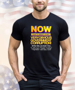 Now thats what I call very obvious government shirt