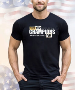 Official Washington Huskies 2023 Pac-12 Football Conference Champions shirt