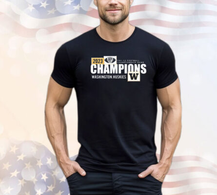 Official Washington Huskies 2023 Pac-12 Football Conference Champions shirt