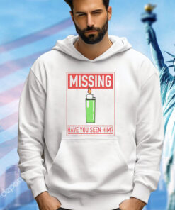 Official missing lighter have you seen him shirt