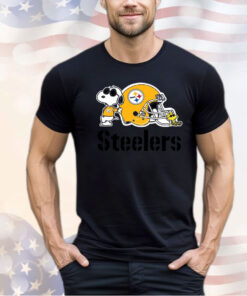 Pittsburgh Steelers Snoopy And Woodstock shirt