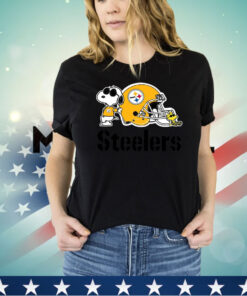 Pittsburgh Steelers Snoopy And Woodstock shirt