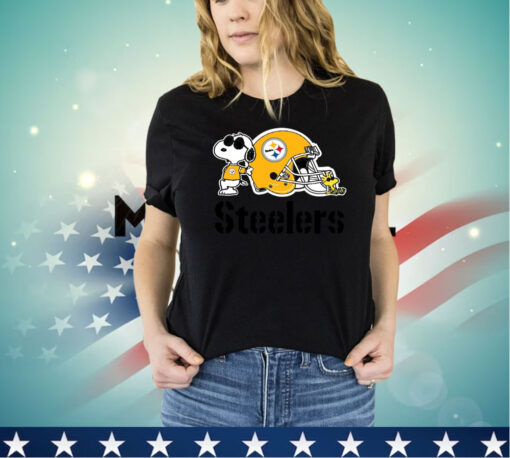 Pittsburgh Steelers Snoopy And Woodstock shirt