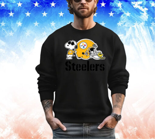 Pittsburgh Steelers Snoopy And Woodstock shirt