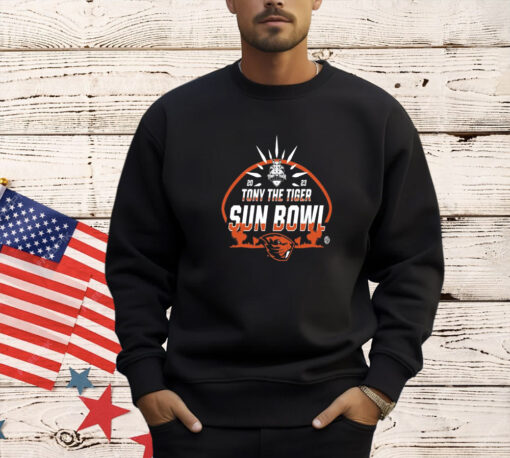 Premium 2023 Tony The Tiger Sun Bowl Oregon State Beavers T-shirt