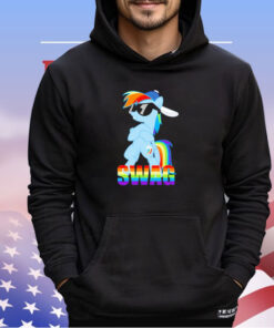 Rainbow dash has all the swag shirt