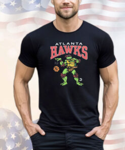 Raphael Teenage Mutant Ninja Turtles Atlanta Hawks vintage shirt