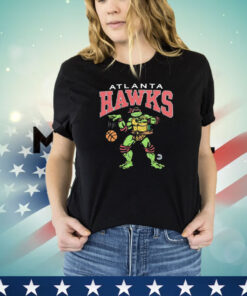 Raphael Teenage Mutant Ninja Turtles Atlanta Hawks vintage shirt