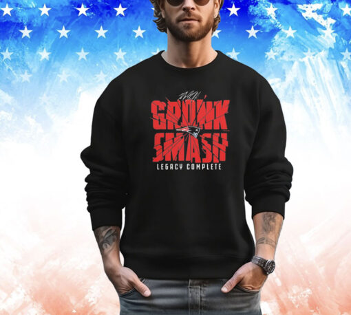 Rob Gronkowski New England Patriots Gronk Smash shirt