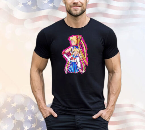 Sailor Moon two identities shirt