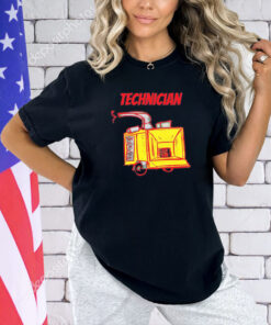 Salty cracker technician shirt