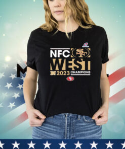 San Francisco 49ers NFC West Division Champions 2023 shirt