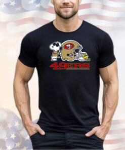 San Francisco 49ers Snoopy And Woodstock shirt