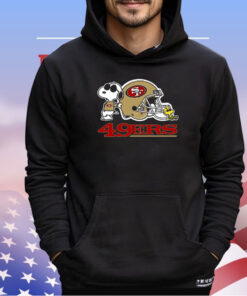 San Francisco 49ers Snoopy And Woodstock shirt