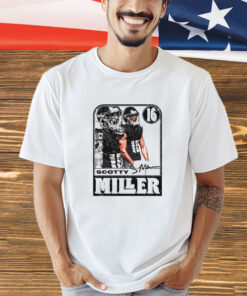 Scotty Miller Atlanta Falcons card signature shirt