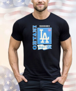 Shohei Ohtani Los Angeles Dodgers Number 17 shirt
