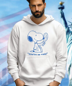 Snoopy Peanuts fade you’re so vain shirt shirt