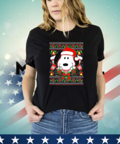 Snoopy Peanuts ugly Christmas shirt