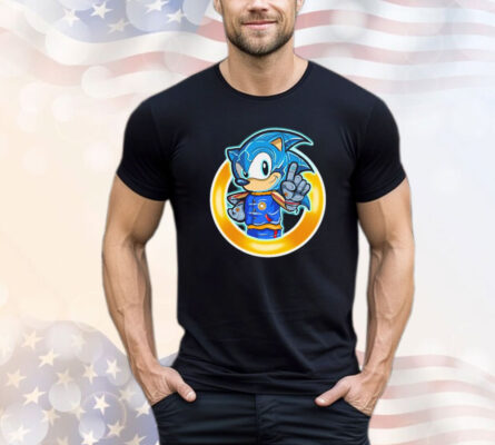Sonic the hedgehog cyber runner shirt