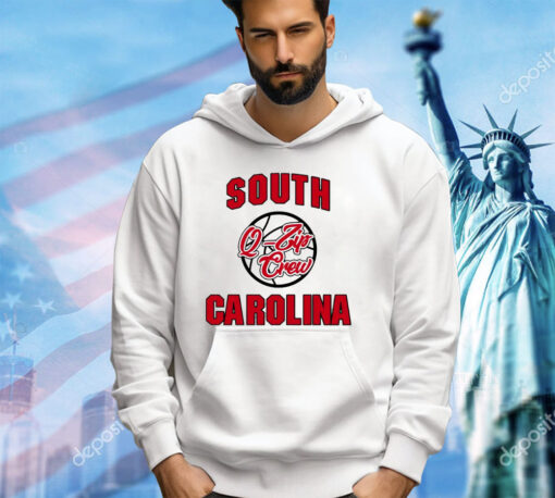 South Carolina Q Zip Crew shirt