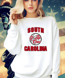 South Carolina Q Zip Crew shirt