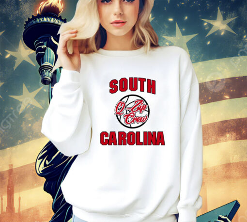 South Carolina Q Zip Crew shirt