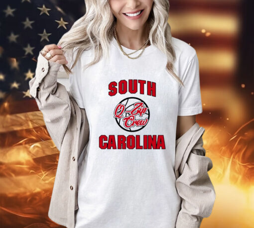 South Carolina Q Zip Crew shirt