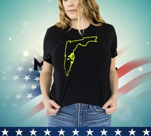 South Florida Bulls Florida map shirt