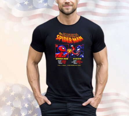 Spider-Man vs Venom the Amazing Spider-Man shirt