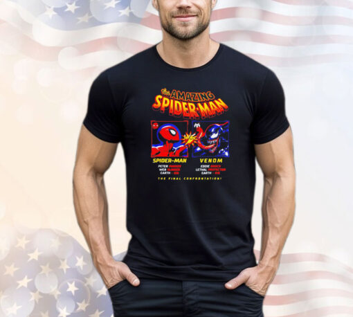 Spider-Man vs Venom the Amazing Spider-Man shirt