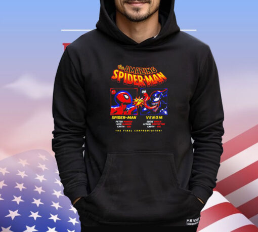 Spider-Man vs Venom the Amazing Spider-Man shirt