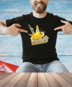 Spongebob Squarepants Patrick gold swag T-shirt