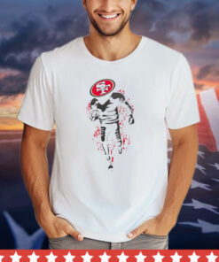 Starter White San Francisco 49ers Logo shirt