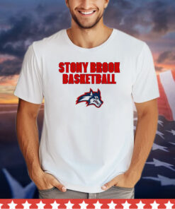 Stony Brook Seawolves basketball logo shirt