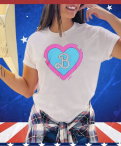 Super Barbie heart shirt