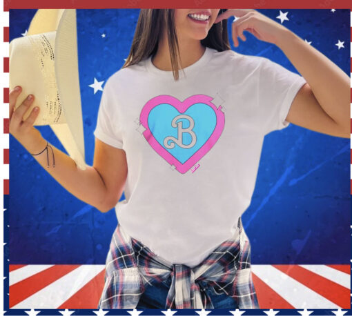 Super Barbie heart shirt