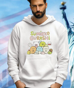 Team Sumikko Gurashi uniting cuteness and friendship shirt