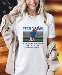 Tecmo bowl touchdown Buffalo Bills Andre Reed shirt