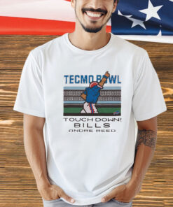Tecmo bowl touchdown Buffalo Bills Andre Reed shirt