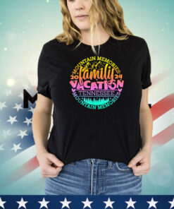 Tennessee Family Vacation Road Trip 2024 Mountain Gatlinburg T-Shirt