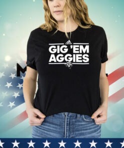 Texas A&M Adidas Gig ‘Em Aggies shirt