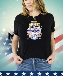 Texas Rangers six Rangers have been named All MLB more hardware for the champs poster shirt